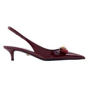 T.45 Pumps - Versace - Leather - Burgundy